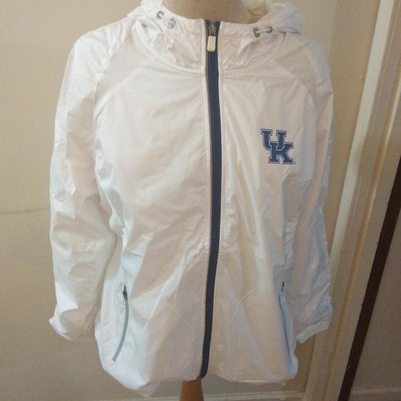 UNIVERSITY OF KENTUCKY HOODED ZIPPER JACKET - Picture 1 of 5